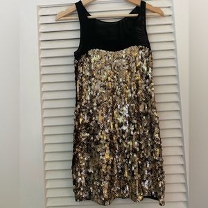 Gold sequin dress Eras Tour 🫶🏻